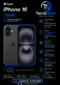 iPhone 16 256GB Exhibición