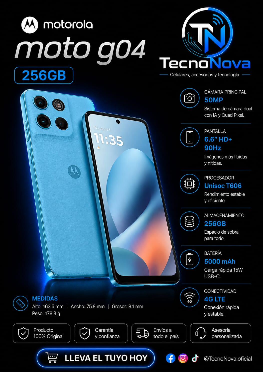 Motorola G17 Power 256GB/4GB RAM