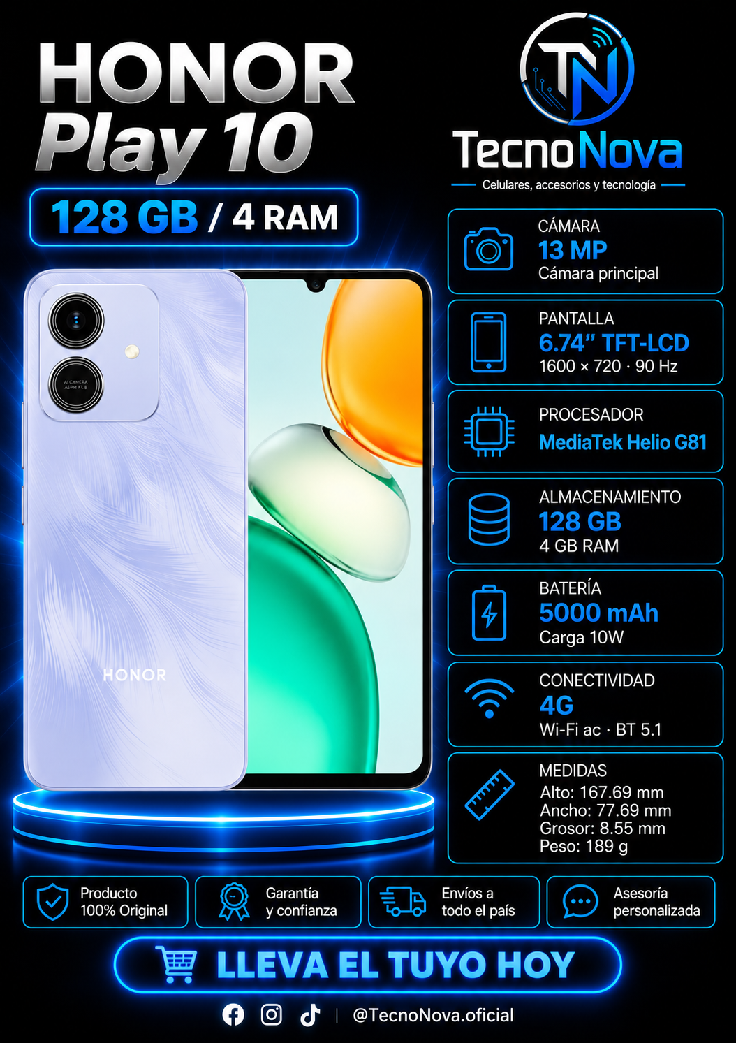 Honor Play 10 128 GB / 4 GB RAM