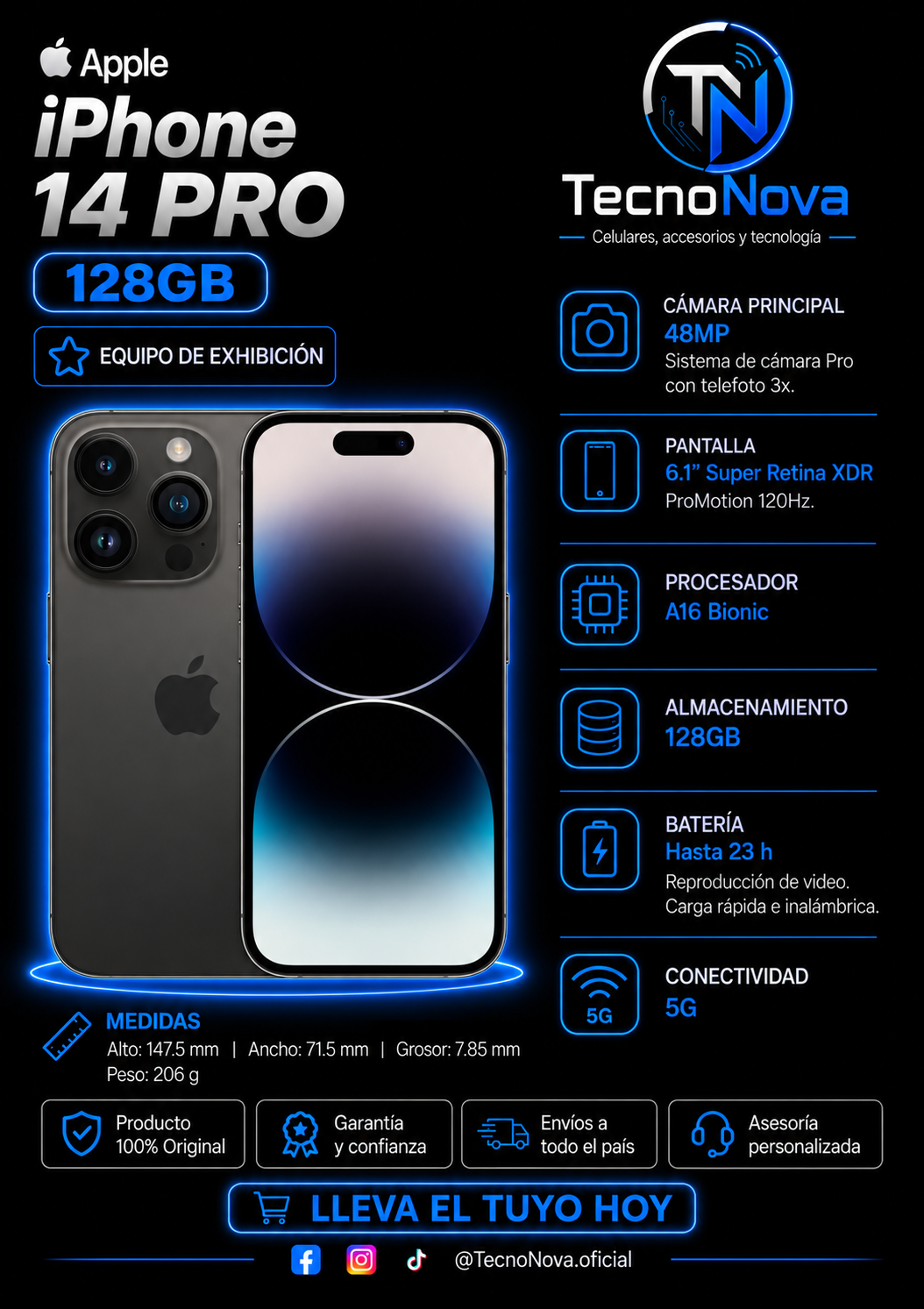 iPhone 14 Pro 128GB Exhibición