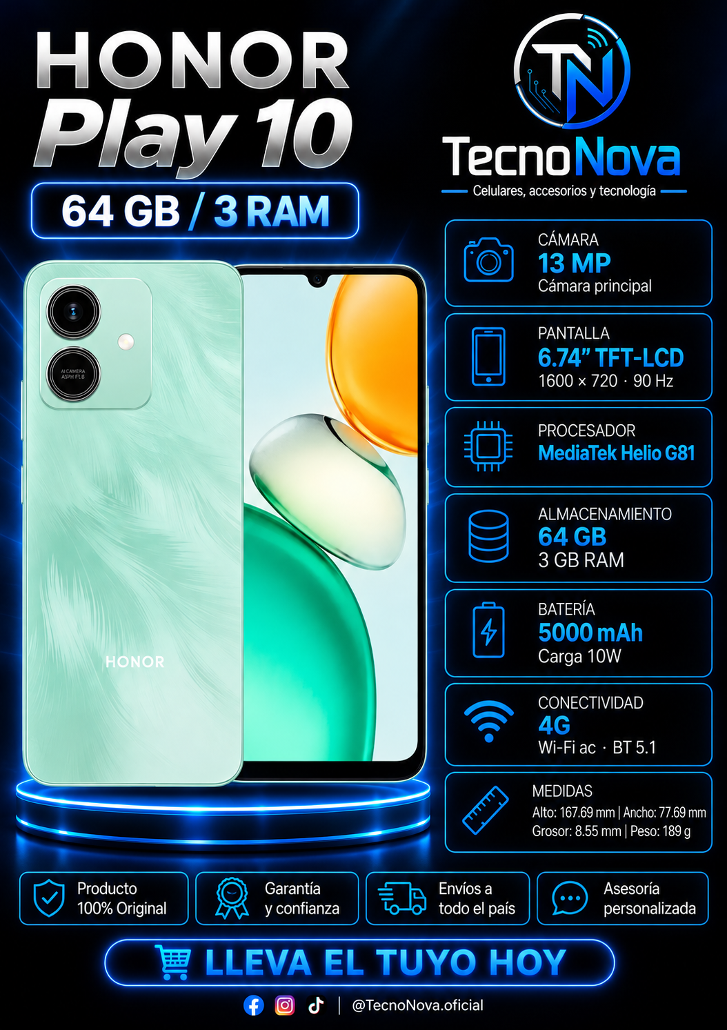 Honor Play 10 64 GB / 3 GB RAM
