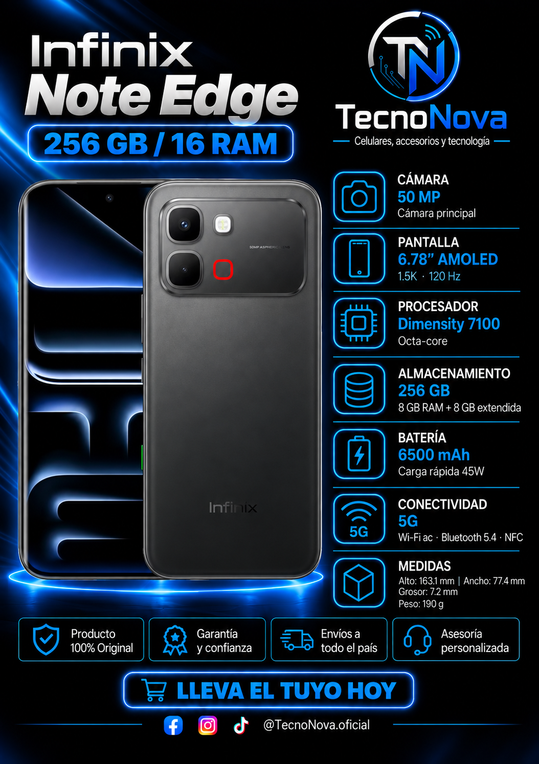 Infinix Note Edge 256/8