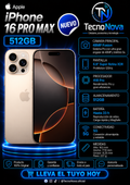 iPhone 16 Pro Max 512GB CPO