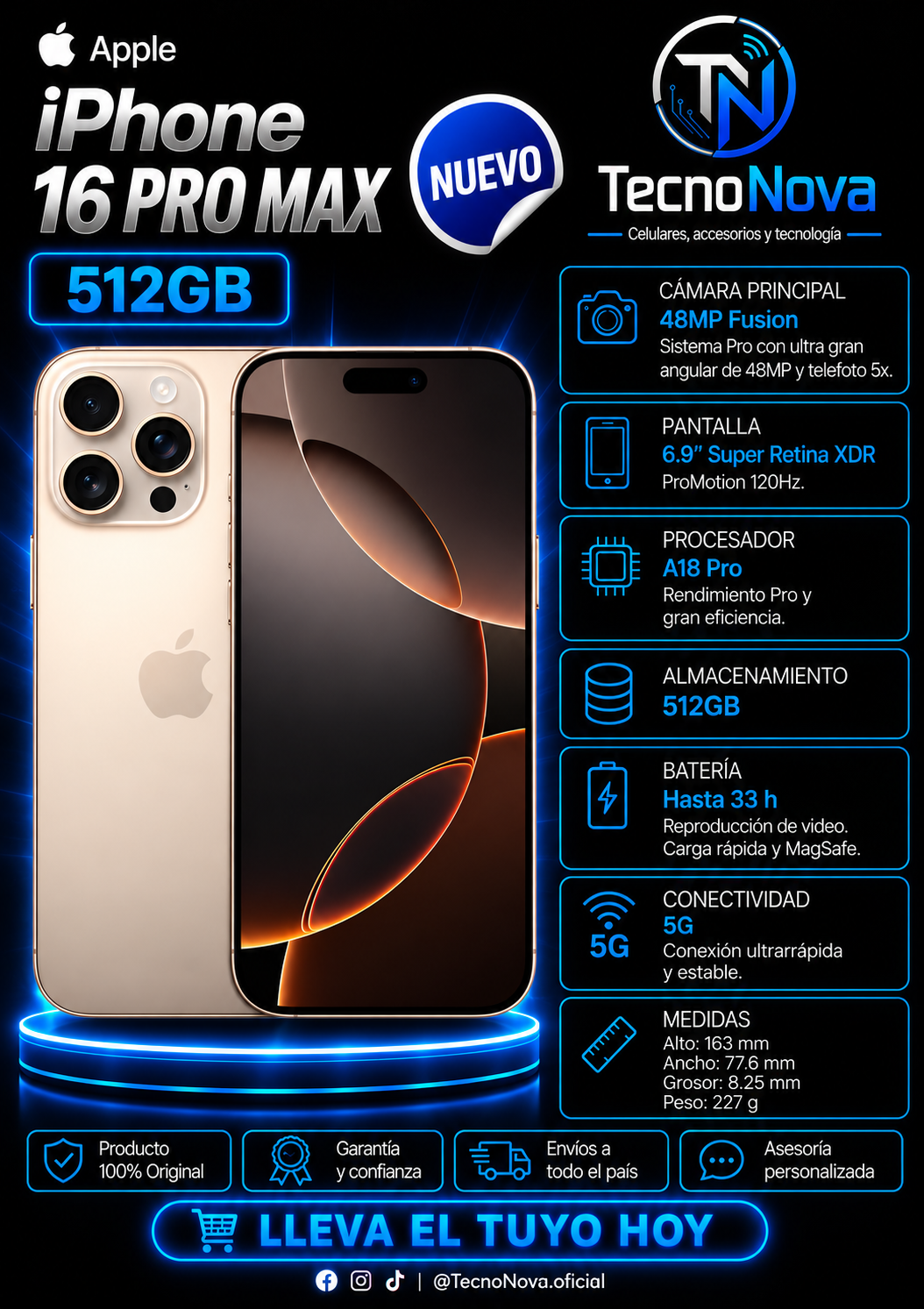 iPhone 16 Pro Max 512GB CPO
