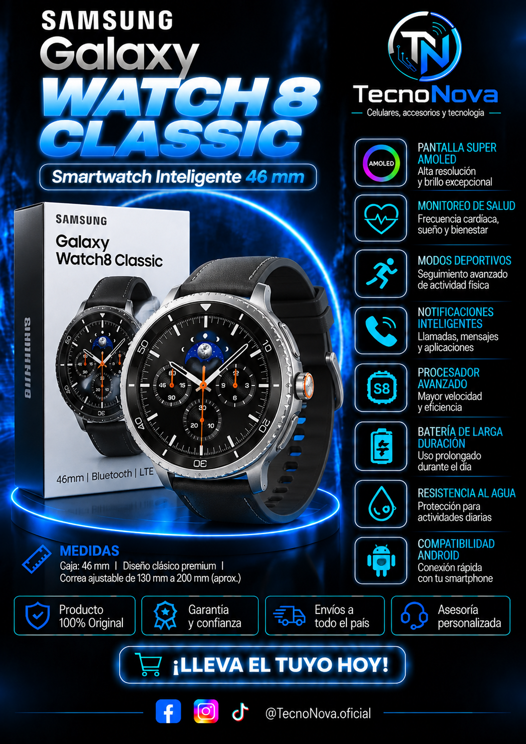 Samsung Galaxy Watch8 Classic 46 mm