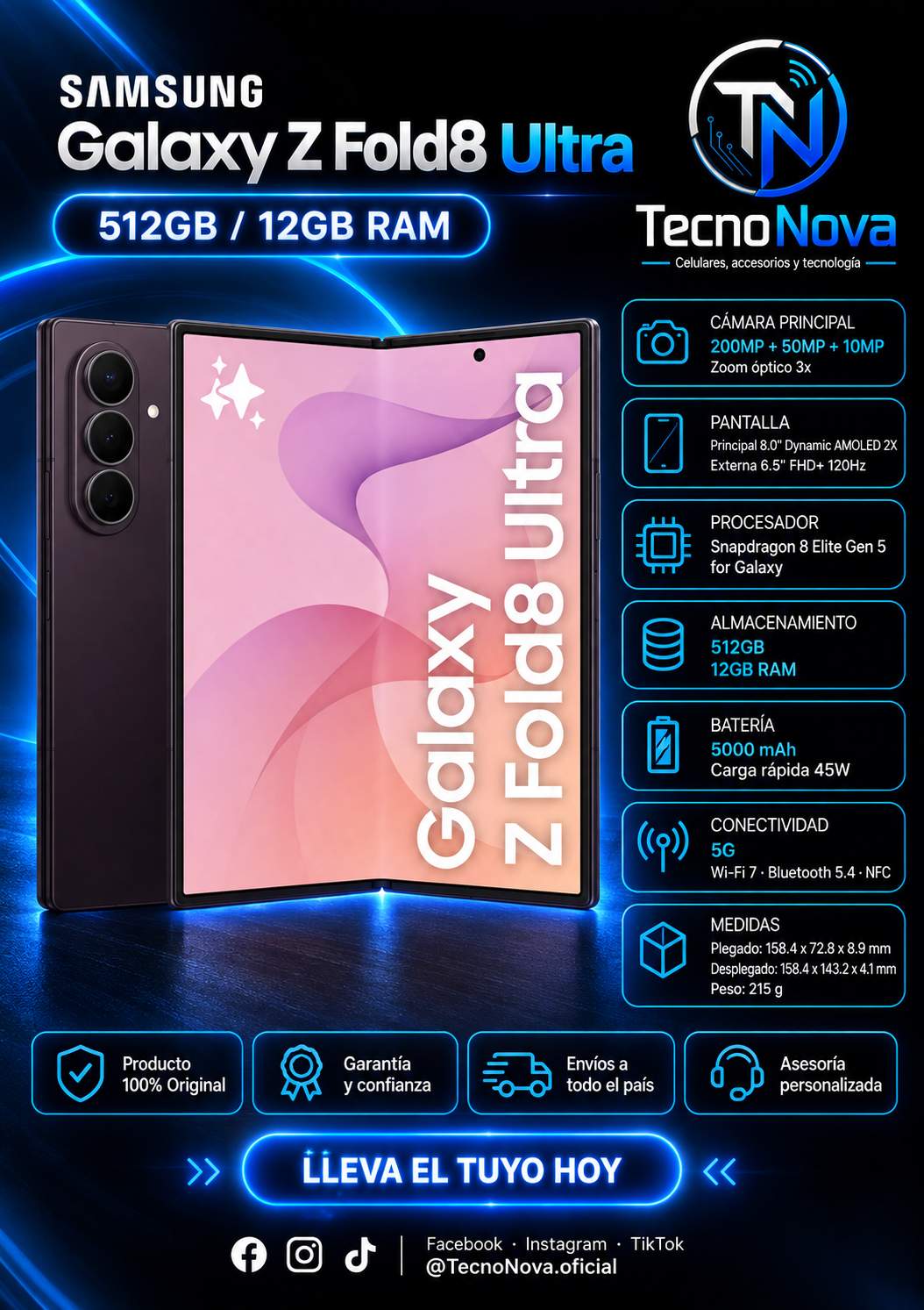 Samsung Galaxy Z Fold 8 Ultra 512GB/12GB RAM
