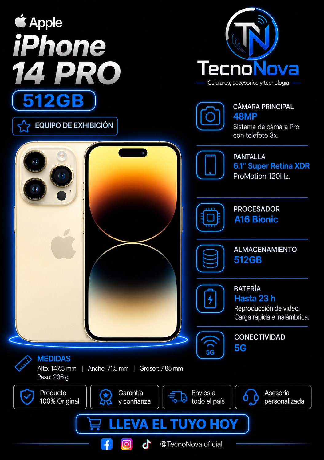 iPhone 14 Pro 512GB Exhibición