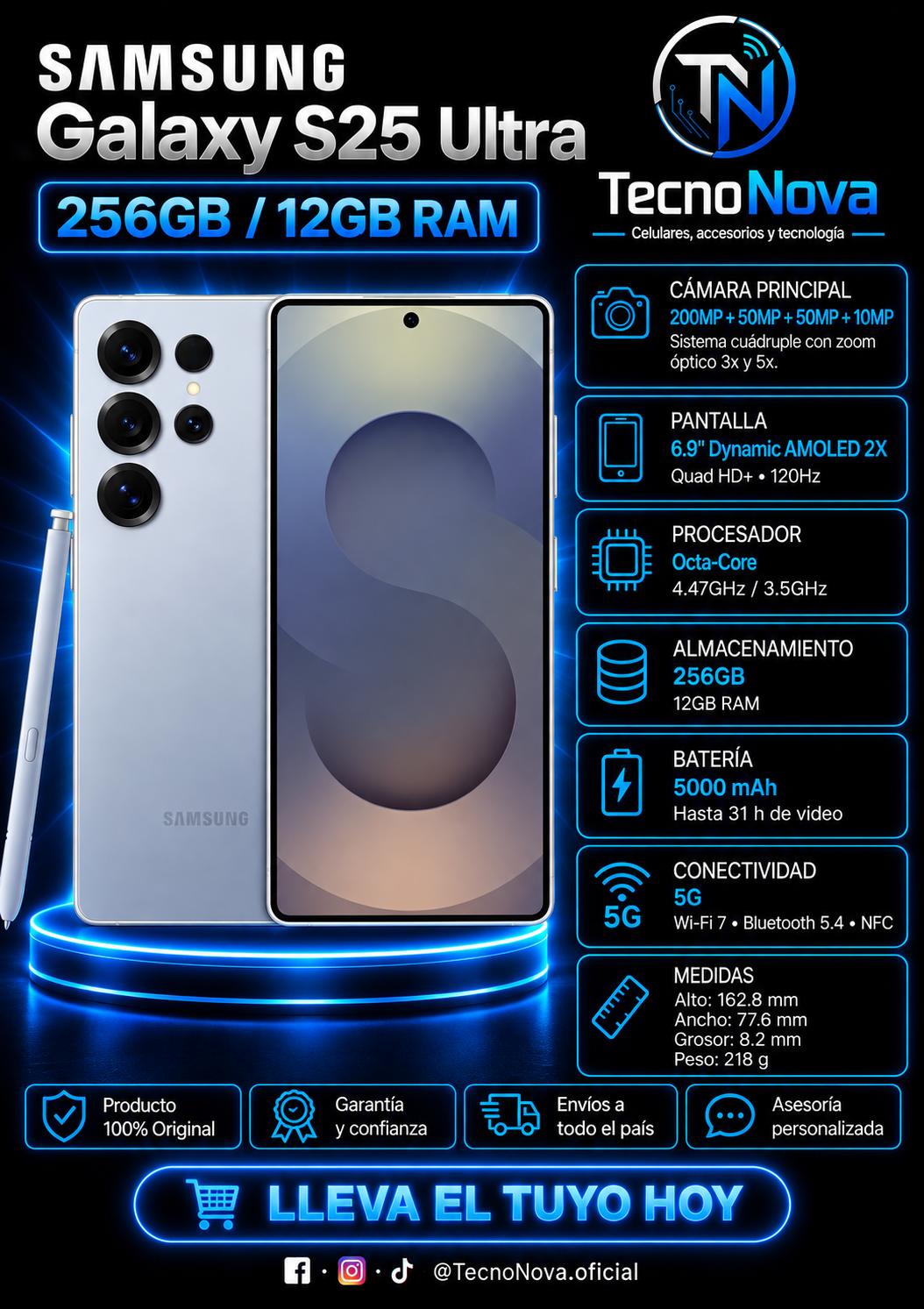 Samsung Galaxy S25 Ultra 256GB/12GB RAM