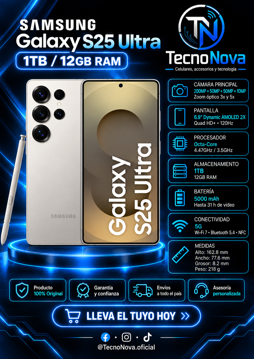 Samsung Galaxy S25 Ultra 1TB/12GB RAM