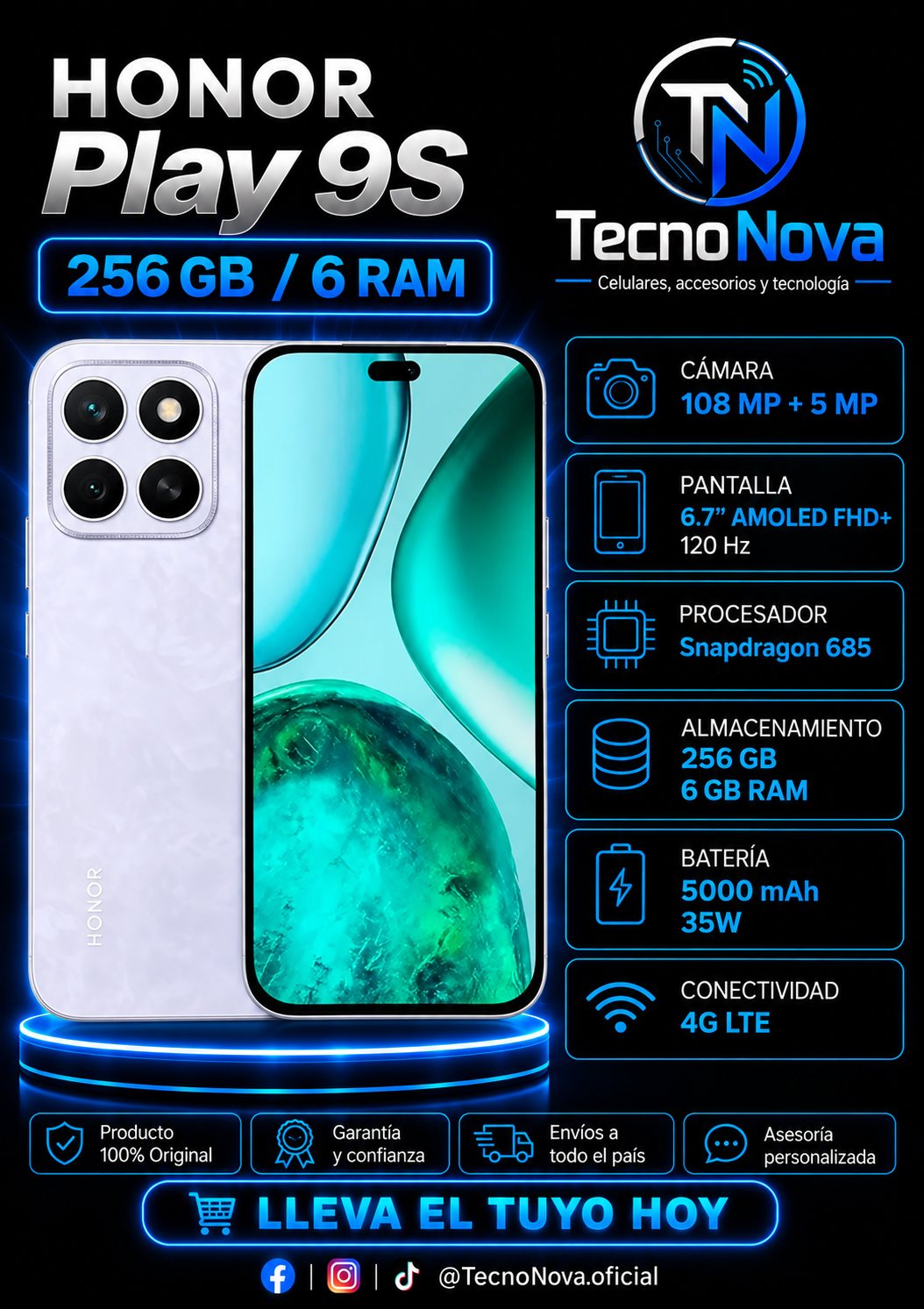 Honor Play 9s 256 GB / 6 GB RAM